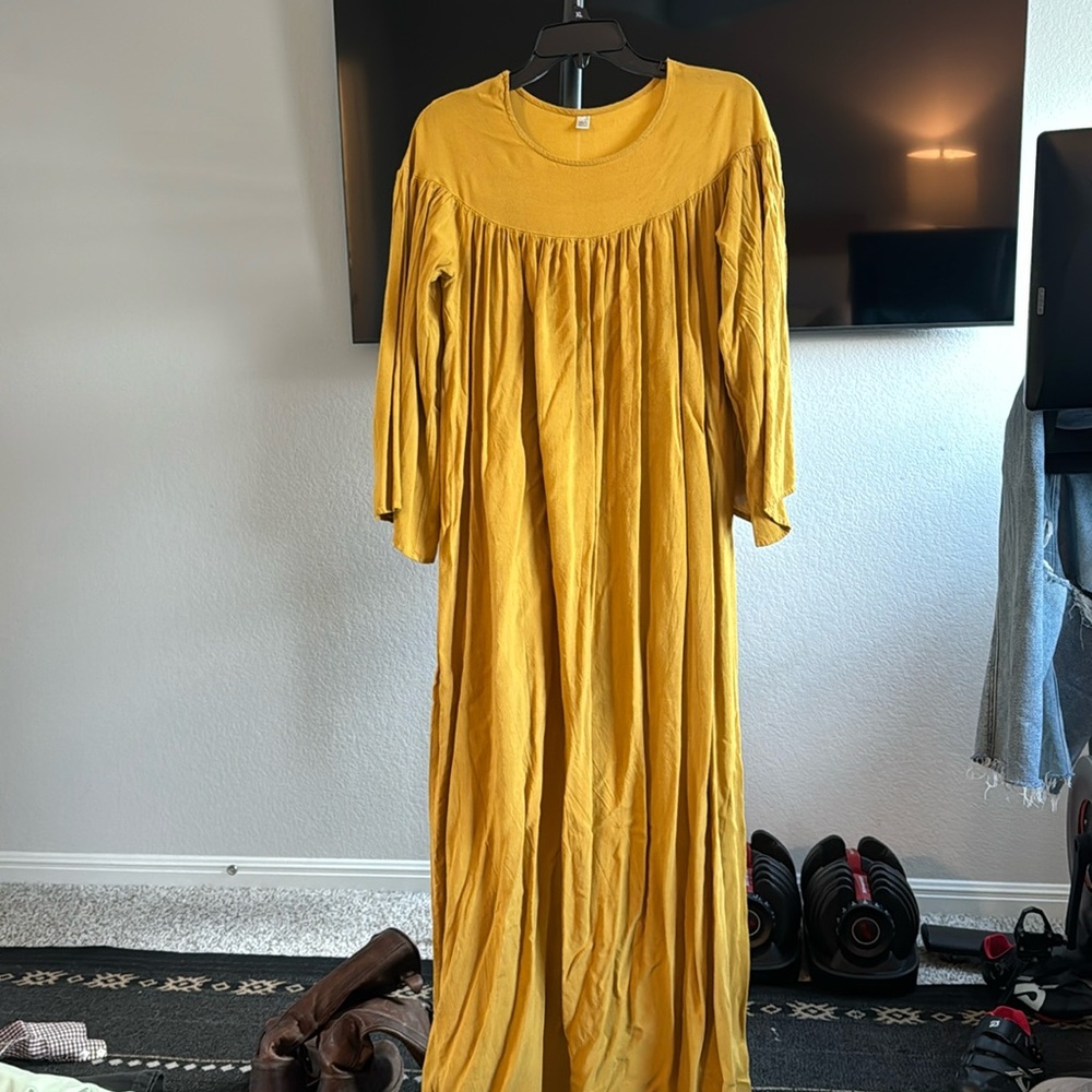 Korean made mumu dress